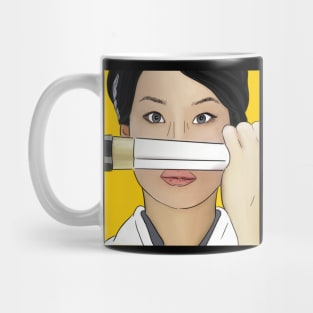 Lucy Liu on Kill Bill Mug